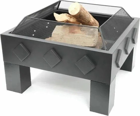 Enë zjarri për oborr Heat, e zezë - 3