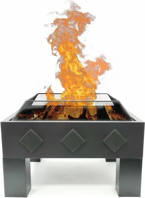 Enë zjarri për oborr Heat, e zezë - 9