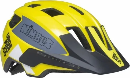 Helmetë për fëmijë URGE, verdhë-gri - 1