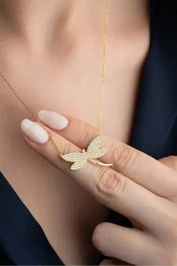 Varëse argjendi, ngjyrë e verdhë, Jumeon, SİLVANOJEWELRY0000308