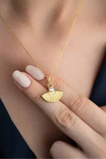 Vathë argjendi, ngjyrë e verdhë, Jumeon, SİLVANOJEWELRY0000311