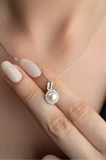 Qafore argjendi, ngjyrë gri, Jumeon, SİLVANOJEWELRY0000318