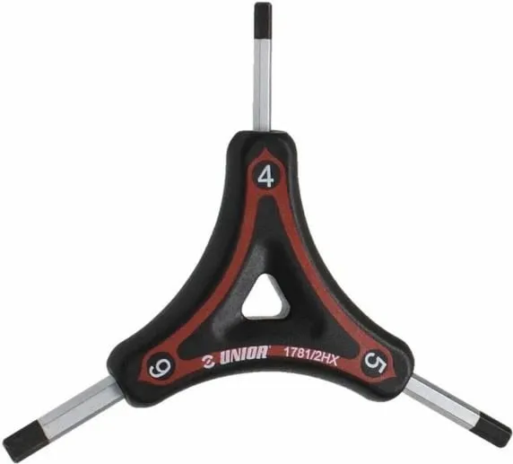 Çelës Allen trekëndësh UNIOR, i kuq - 1