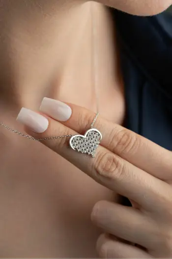 Vathë argjendi me zemër, Jumeon, SİLVANOJEWELRY136