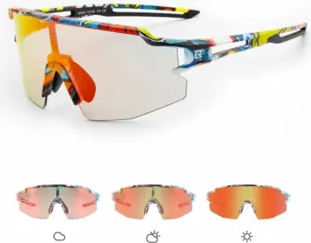 Syze sportive Rockbros unisex, të kuqe