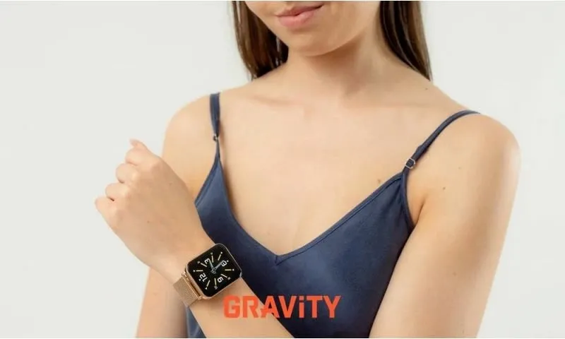 Smartwatch Gravity për femra, rozë - 2