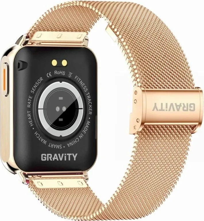 Smartwatch Gravity për femra, rozë - 10