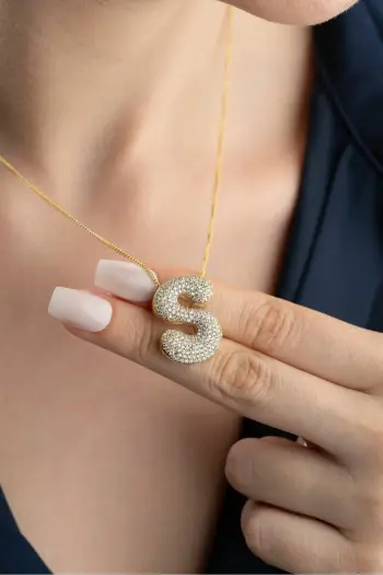 Varëse argjendi, ngjyrë ari, Jumeon, SİLVANOJEWELRY142
