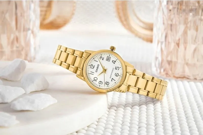 Orë dore për femra CASIO, ari - 6