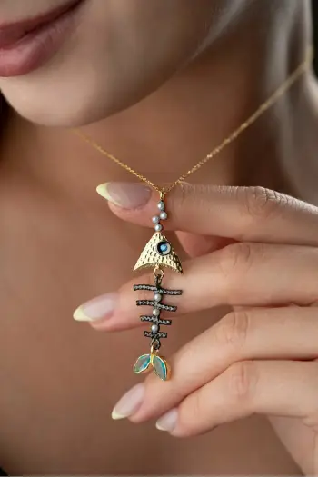 Varëse argjendi Jumeon, ngjyrë e verdhë, SİLVANOJEWELRY301