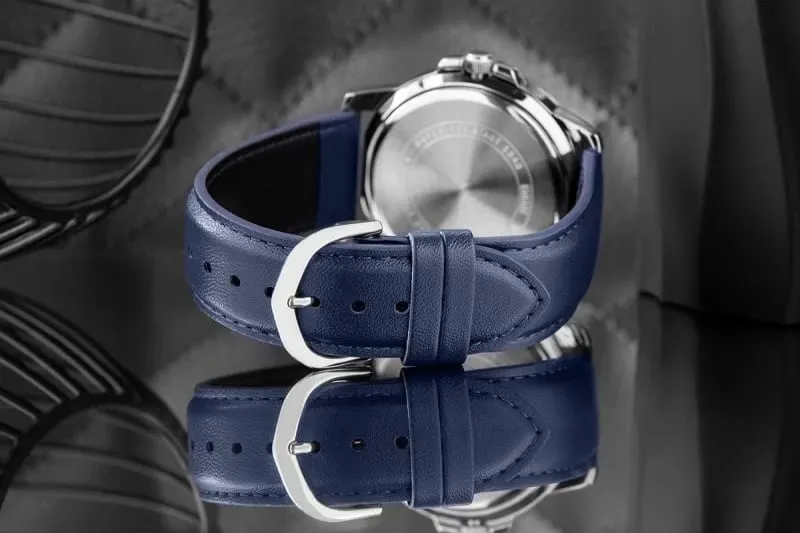 Orë dore për meshkuj Casio, blu - 6