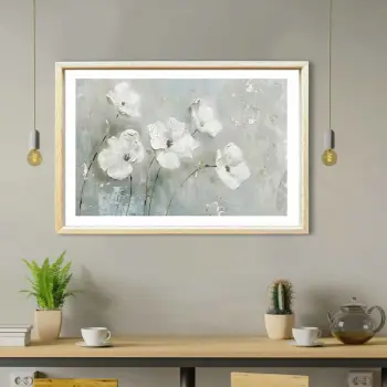 Pikturë dekorative me kornizë MDF Wallity, Ahswabisabi-004, 62x92 cm
