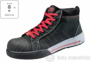 Çizme të shkurta unisex Bata Industrials, të zeza