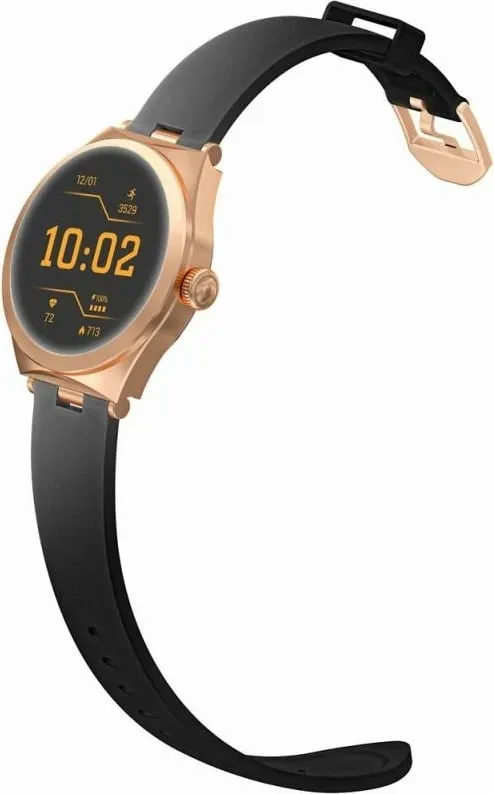 Smartwatch Gravity për femra, rozë e zezë - 3