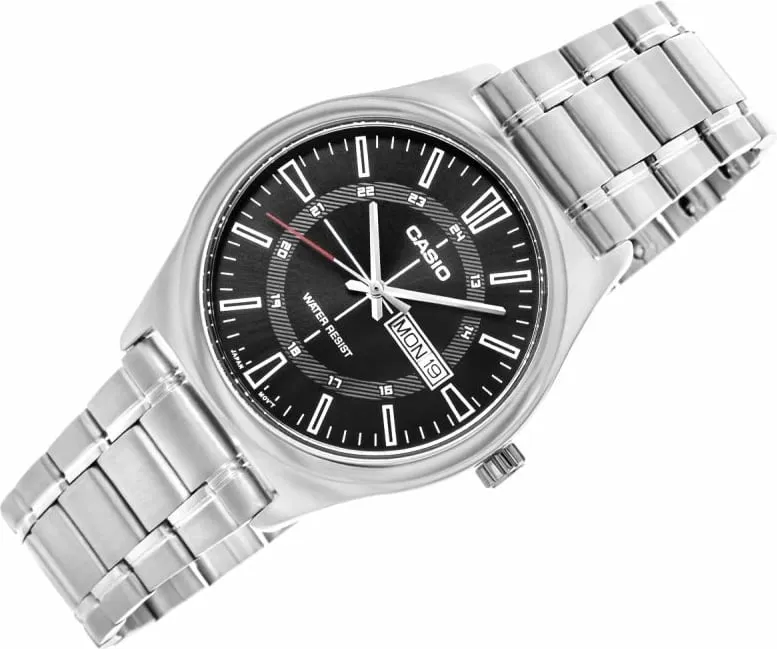 Orë dore për meshkuj Casio, argjend - 2