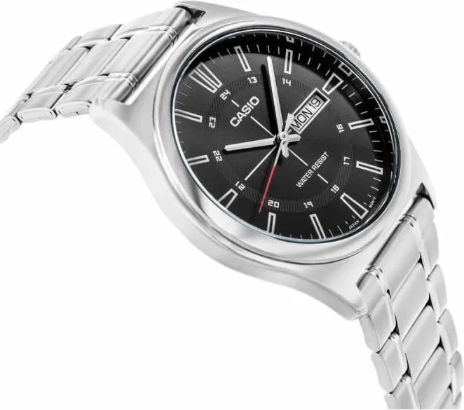 Orë dore për meshkuj Casio, argjend - 3