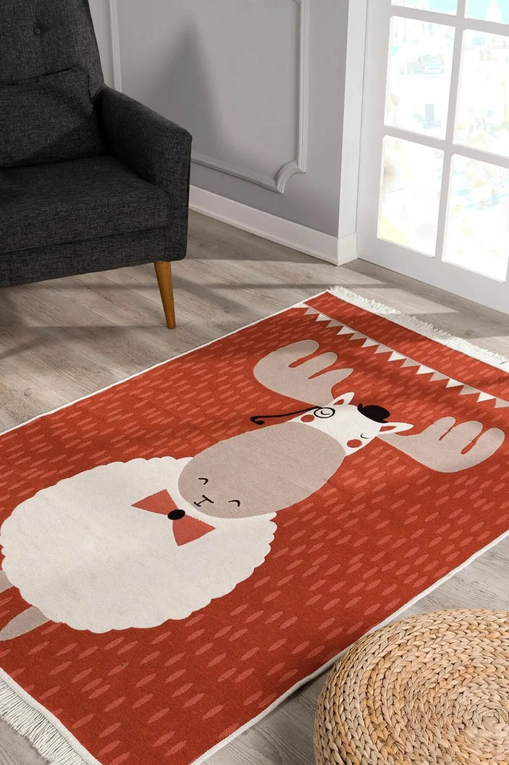 Qilim multikolor, 80x120cm, Conceptum Hypnose, Geyik - 1