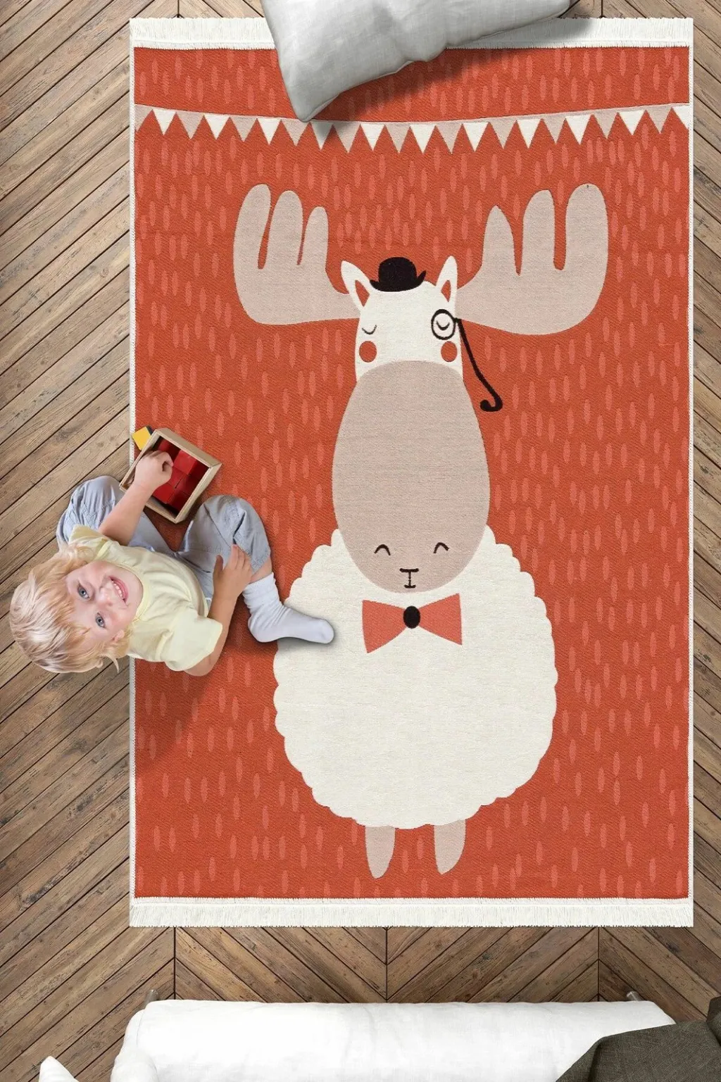 Qilim multikolor, 80x120cm, Conceptum Hypnose, Geyik - 3
