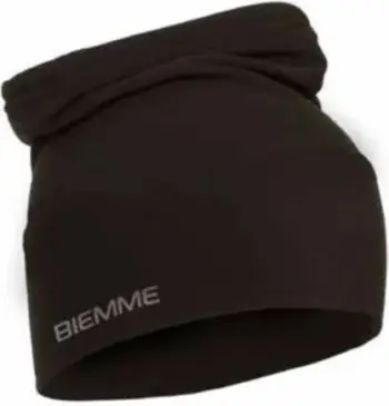 Chimney për çiklizëm Biemme, uniseks, e zezë