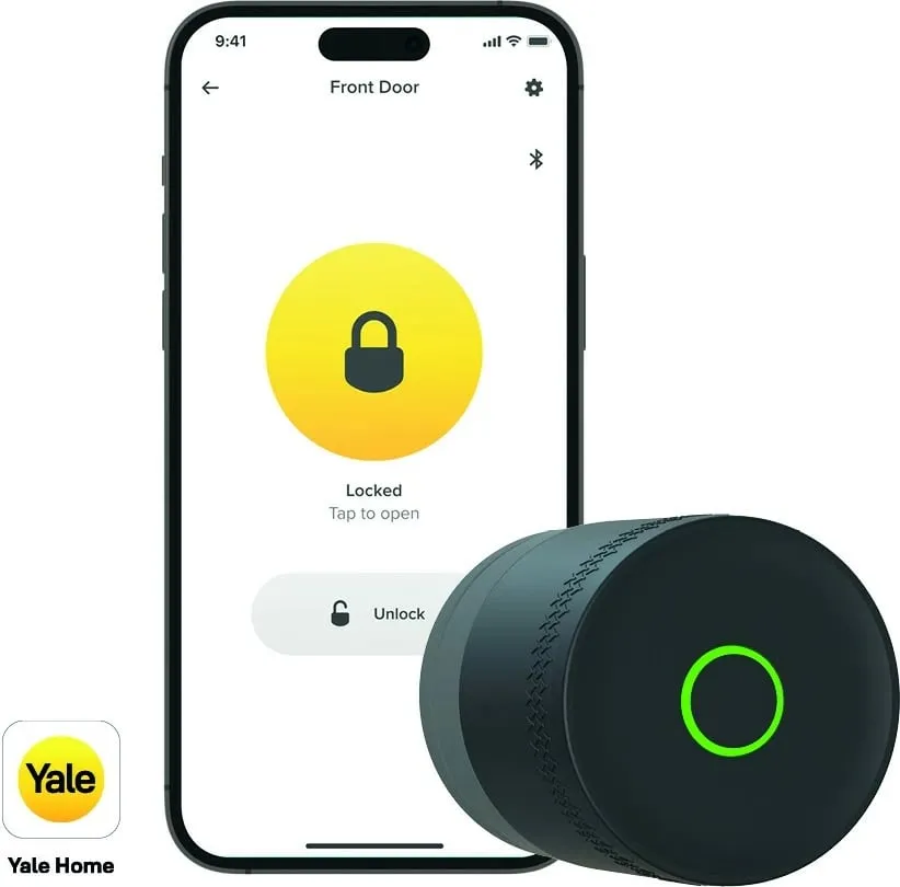 Bravë inteligjente Yale Linus L2 Lite, Matter Thread, deri 6 muaj bateri, e argjendtë - 3