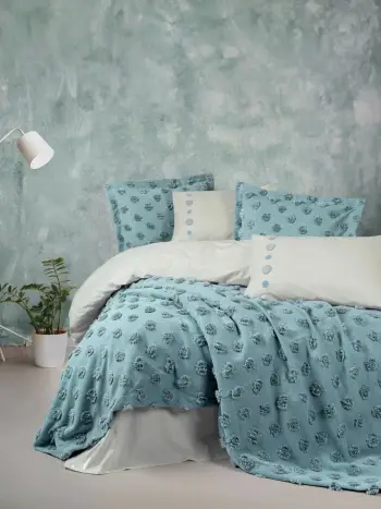Set dhome gjumi dopio, L'Essentiel Linge de Maison, Aldo, ngjyrë mente