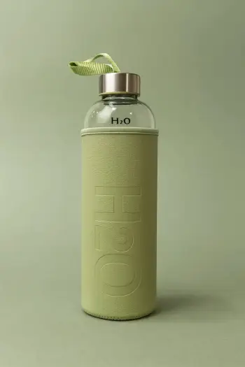 Shishe qelqi Hermia Concept, F40130, e gjelbër, 1000ml