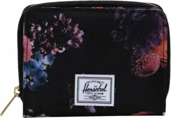 Portofol Herschel Supply Co Georgia, material i ricikluar, dizajn Floral Revival, shumëngjyrësh