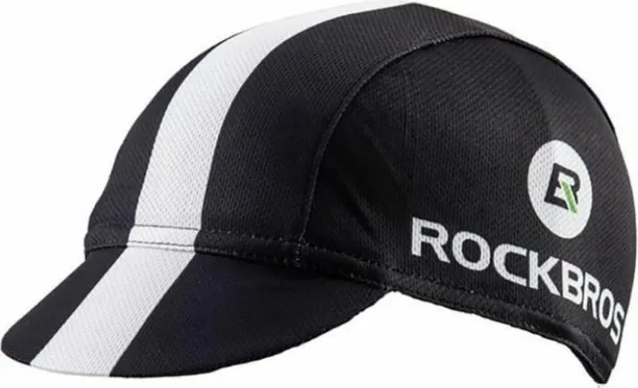 Kapelë çiklizmi Rockbros, e zezë dhe e bardhë - 1