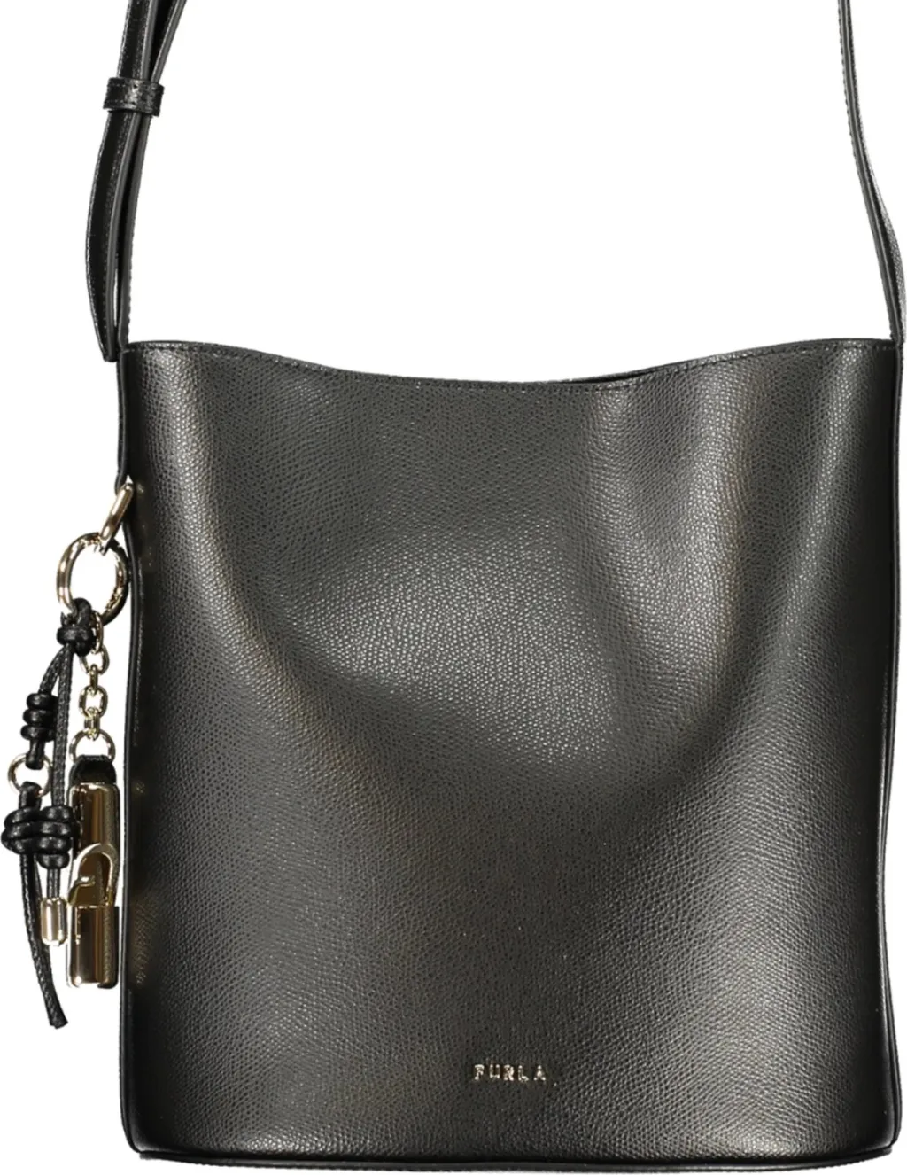 Çantë FURLA Roxie femra, e zezë - 1