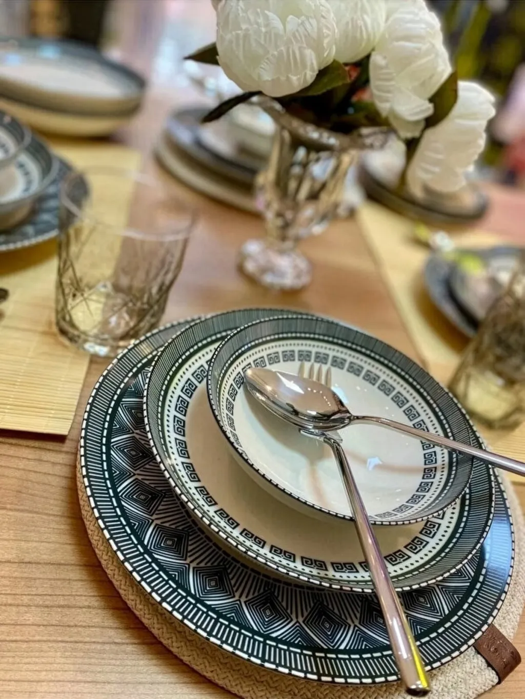 Set enësh për drekë (24 copë), Hermia Concept, GBSATN24KY4E43532 - 5
