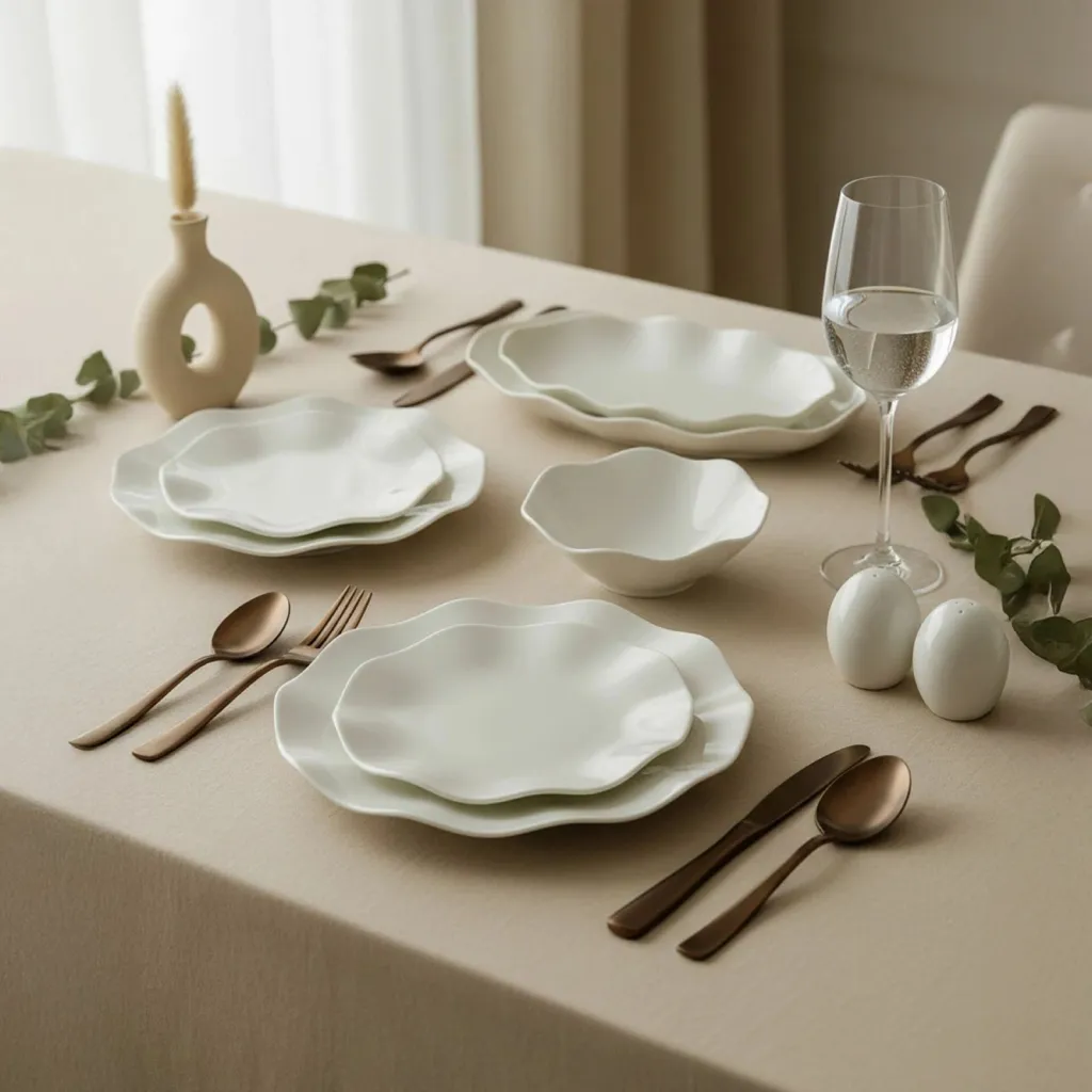 Set enësh për drekë, 30 copë, Hermia Concept, GBSNES30YT00 - 2