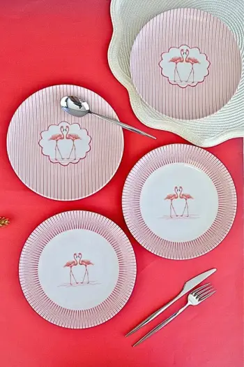 Set pjatash për ëmbëlsira (4 copë), Hermia Concept, TVL4PTPRS1158