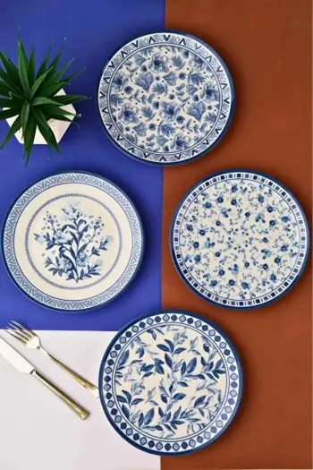 Set pjatash ëmbëlsirash (4 copë), Hermia Concept, TVL4PTPRS1194