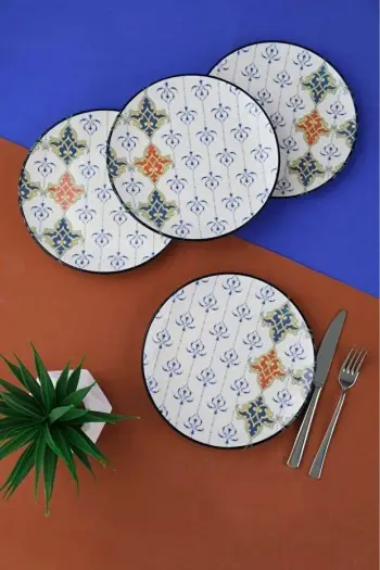 Set pjatash për ëmbëlsira (4 copë), Hermia Concept, TVL4PTPRS1211