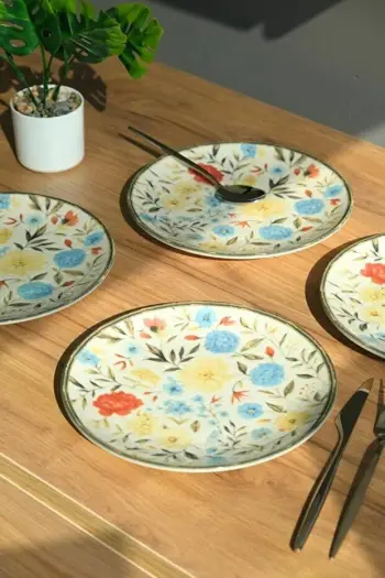 Set pjatash për ëmbëlsira (4 copë), Hermia Concept, TVL4PTPRS1212