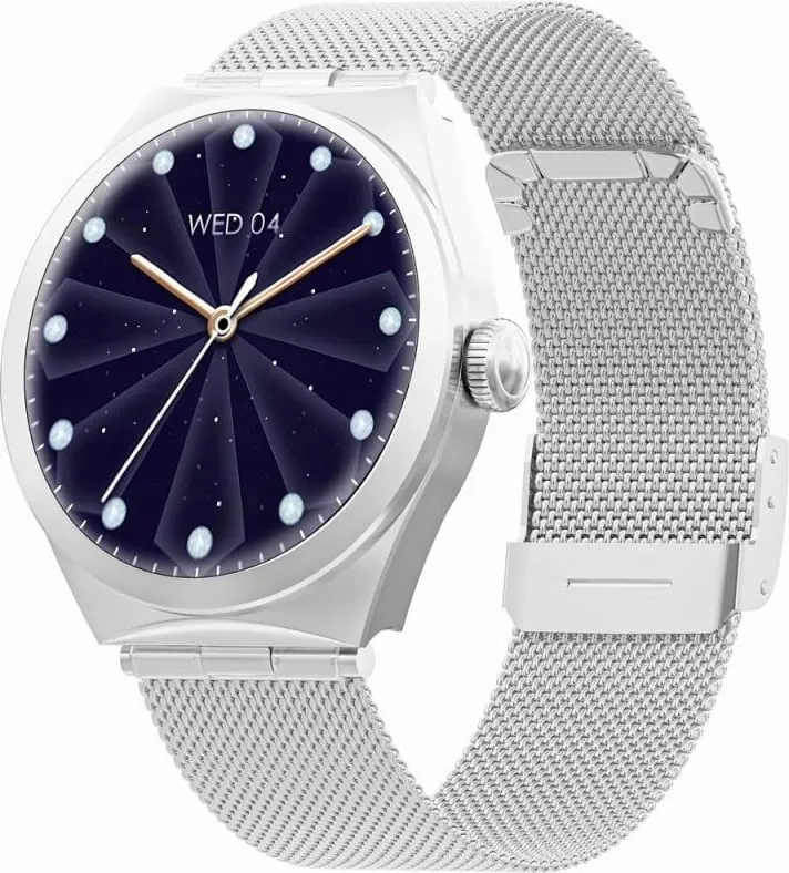 Smartwatch Gravity për femra, argjend - 1