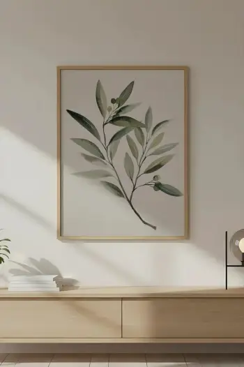 Pikturë dekorative me kornizë MDF Wallity, Huhu716, 30x40cm