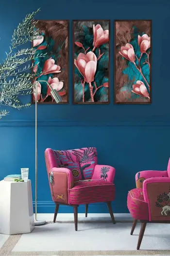 Pikturë dekorative me kornizë MDF (3 copë), Wallity, Artsmdfdkset8