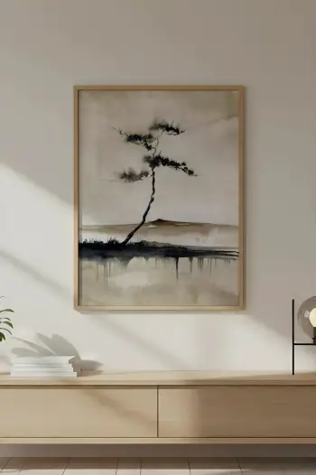 Pikturë dekorative me kornizë MDF, Wallity Huhu726, 30x40cm