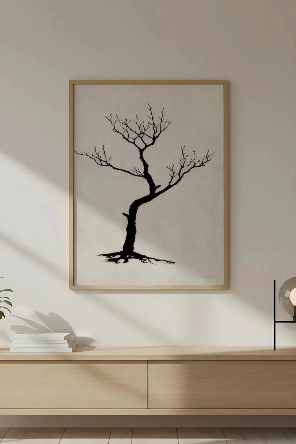 Pikturë dekorative me kornizë, MDF, Wallity, Huhu733, 20x30cm - 1