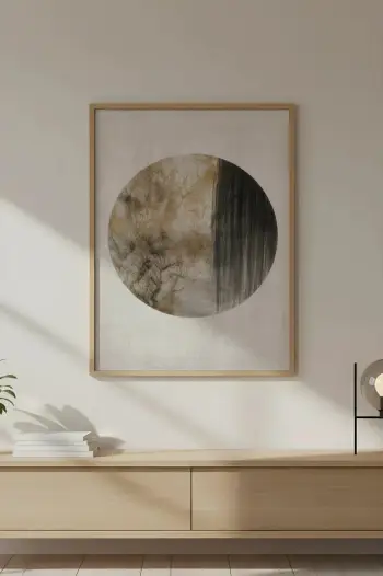 Pikturë dekorative me kornizë MDF, Wallity Huhu738, 30x40cm