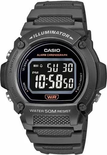 Orë dore për meshkuj CASIO, gri