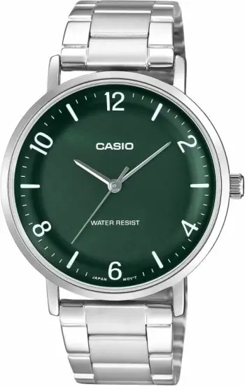 Orë dore për meshkuj CASIO, argjendtë