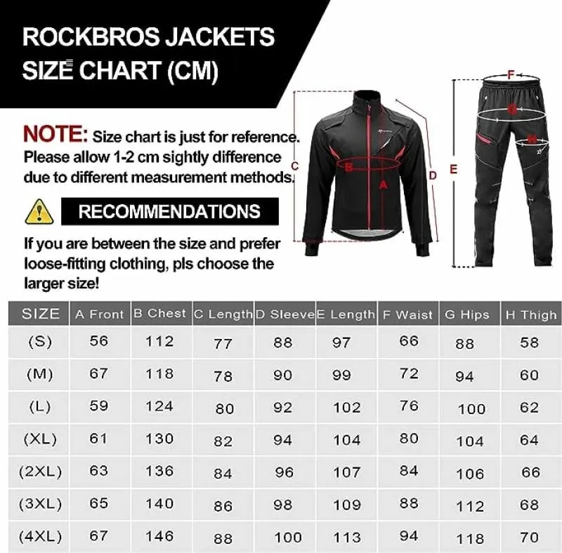 Jakne për meshkuj Rockbros, e zezë - 2