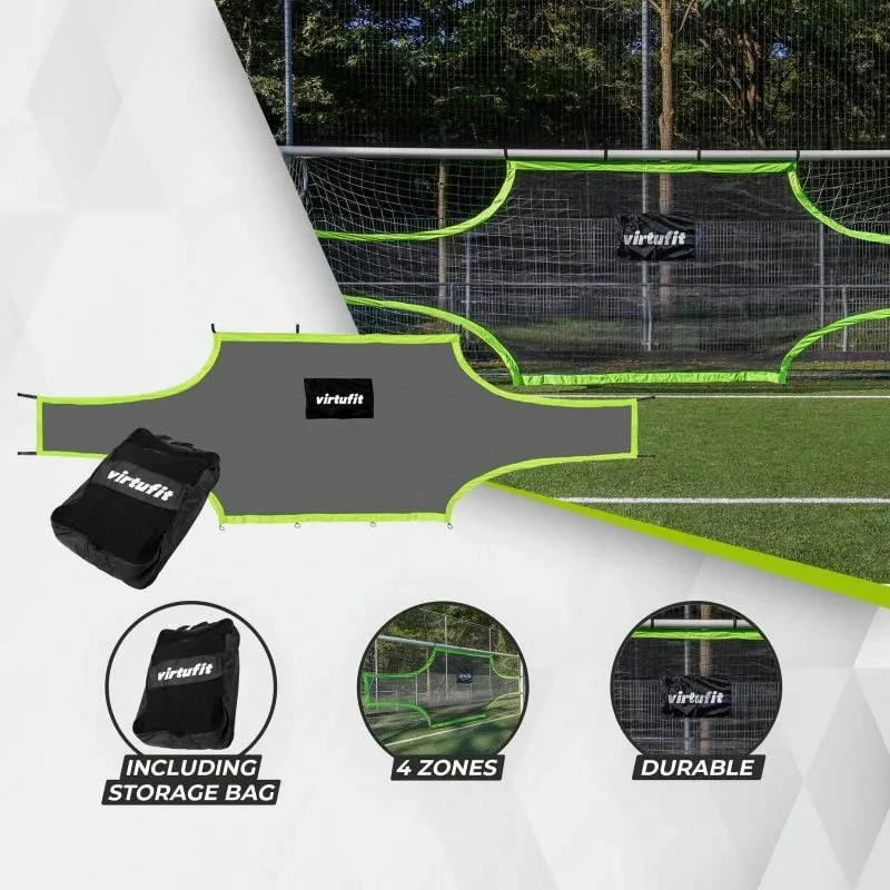 Mbulesë porte futbolli Virtufit, gri - 8