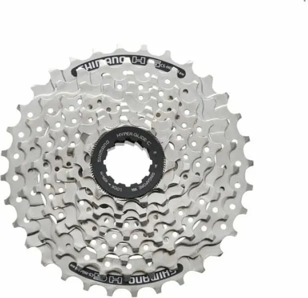 Kasetë biçiklete Shimano, unisex, argjendtë - 1