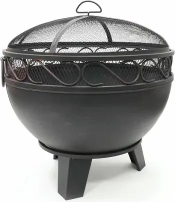 Enë zjarri për outdoor Heat, e zezë