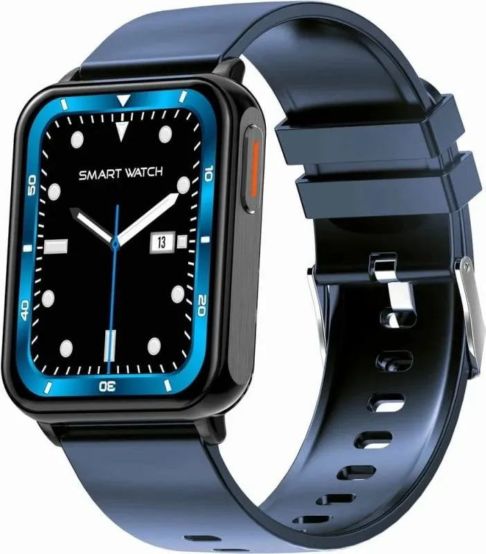 Smartwatch Gravity unisex, zi/blu e errët - 3