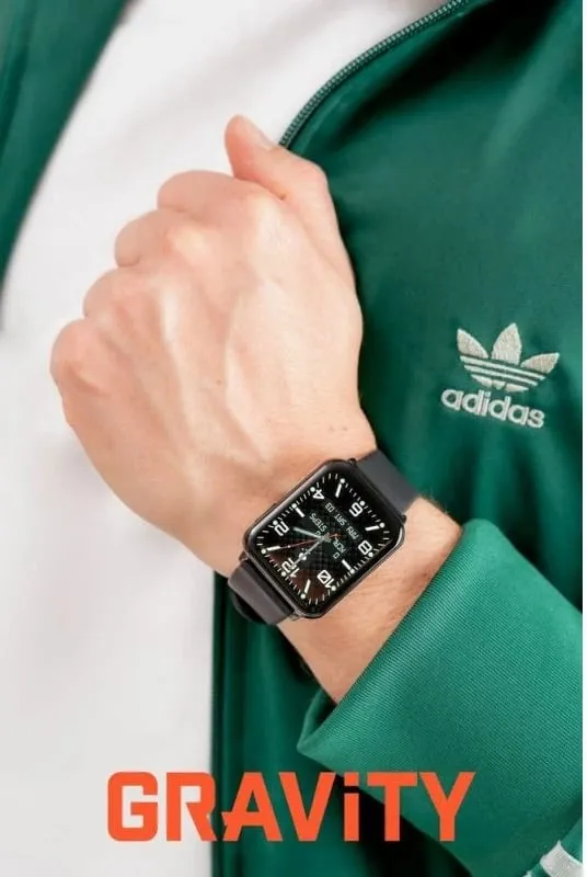 Smartwatch Gravity unisex, zi/blu e errët - 7