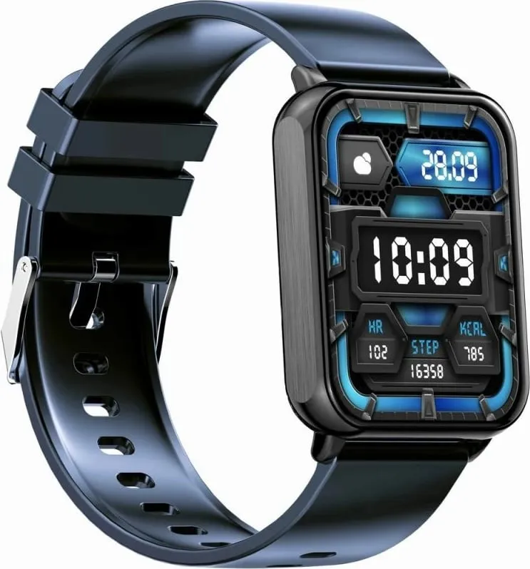 Smartwatch Gravity unisex, zi/blu e errët - 9